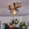 MONTGOMERY Ceiling Light - glass Ecru, black, 1-light source