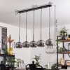 APEDO Pendant Light - glass Smoke-coloured, 5-light sources