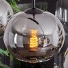 APEDO Pendant Light - glass Smoke-coloured, 5-light sources