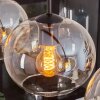 APEDO Pendant Light - glass Amber, clear, 5-light sources