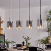 PARANE Pendant Light clear, Smoke-coloured, 4-light sources