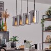 PARANE Pendant Light Smoke-coloured, 4-light sources