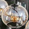 APEDO Pendant Light - glass Amber, clear, 4-light sources