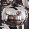 APEDO Pendant Light - glass Smoke-coloured, 6-light sources