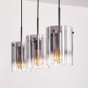 PARANE Pendant Light - glass clear, Smoke-coloured, 3-light sources