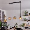 APEDO Pendant Light - glass Amber, 3-light sources