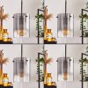 PARANE Pendant Light - glass clear, Smoke-coloured, 5-light sources