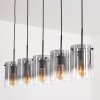 PARANE Pendant Light - glass clear, Smoke-coloured, 5-light sources