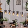 PARANE Pendant Light - glass clear, Smoke-coloured, 5-light sources
