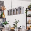 PARANE Pendant Light - glass Smoke-coloured, 5-light sources