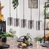 PARANE Pendant Light - glass Smoke-coloured, 5-light sources