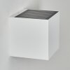 BARRERO Outdoor Wall Light LED white, 1-light source