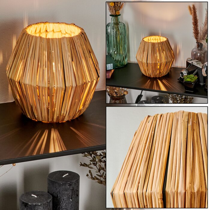 CRICKET Table lamp Ecru, black, 1-light source