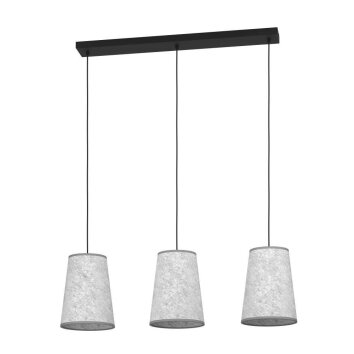 Eglo ALSAGER Pendant Light black, 3-light sources