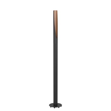 Eglo BARBOTTO Floor Lamp LED brown, black, 1-light source