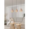 Eglo TABLEY Pendant Light black, 3-light sources