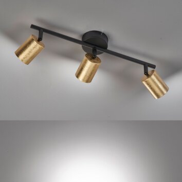 Fischer & Honsel VANO Ceiling Light LED black, 3-light sources