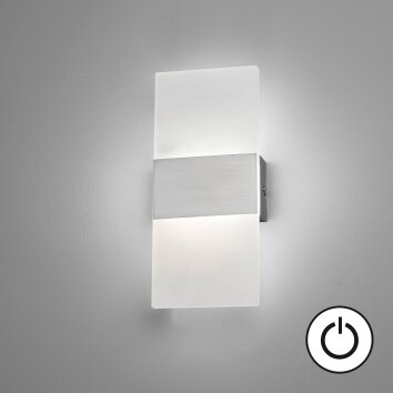 Fischer & Honsel FODER Wall Light LED matt nickel, 1-light source