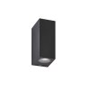 Fischer & Honsel EMILIO Wall Light LED black, 2-light sources