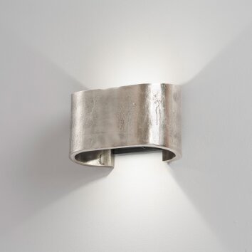 Fischer & Honsel COG Wall Light LED matt nickel, 2-light sources