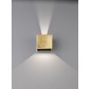 Fischer & Honsel COG Wall Light LED gold, 2-light sources