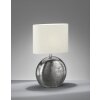 Fischer & Honsel CHAMBERY Table lamp matt nickel, 1-light source