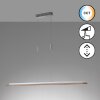 Fischer & Honsel SHINE-WOOD Pendant Light LED matt nickel, 1-light source