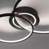Leuchten-Direkt ASMINA Ceiling Light LED black, 2-light sources