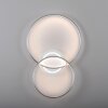 Leuchten-Direkt ASMINA Ceiling Light LED silver, 2-light sources