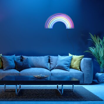 Leuchten-Direkt NEON-RAINBOW decorative light LED colourful, 1-light source