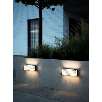 Nordlux FLUCTUS Outdoor Wall Light black, 2-light sources