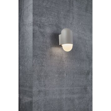 Nordlux HEKA Outdoor Wall Light sand-coloured, 1-light source