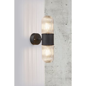 Nordlux KONYO Outdoor Wall Light black, 2-light sources