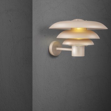Nordlux KURNOS Outdoor Wall Light sand-coloured, 1-light source