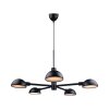 Design For The People by Nordlux NOMI Pendant Light black, 5-light sources