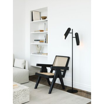 Design For The People by Nordlux ROCHELLE Floor Lamp black, 2-light sources