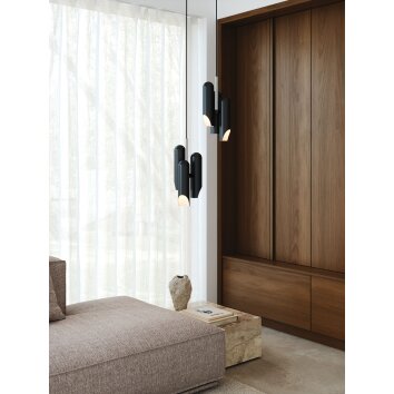 Design For The People by Nordlux ROCHELLE Pendant Light black, 3-light sources