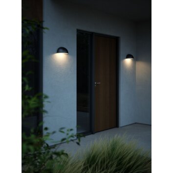 Nordlux SCOR Outdoor Wall Light black, 1-light source