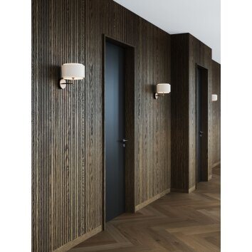 Design For The People by Nordlux TAKAI Wall Light antique brass, 1-light source