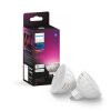 Philips Hue set of 2 LED GU5.3 6.3 watt 2000-6500 Kelvin 400 lumen