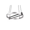 Trio THOMPSON Pendant Light LED brushed aluminium, 1-light source, Remote control, Colour changer