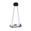 Trio THOMPSON Pendant Light LED brushed aluminium, 1-light source, Remote control, Colour changer