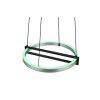Trio THOMPSON Pendant Light LED brushed aluminium, 1-light source, Remote control, Colour changer