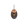 Reality BIDAR Pendant Light gold, Ecru, black, 1-light source