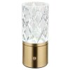 Globo LUNKI Table lamp LED brass, 1-light source