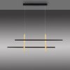 Paul Neuhaus BARRA Pendant Light LED gold, black, 1-light source