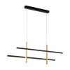 Paul Neuhaus BARRA Pendant Light LED gold, black, 1-light source