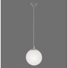 Paul Neuhaus BOLO Pendant Light silver, 1-light source