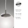 Paul Neuhaus BOLO Pendant Light silver, 1-light source