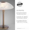 Paul Neuhaus ENOVA Table lamp LED antique brass, 1-light source